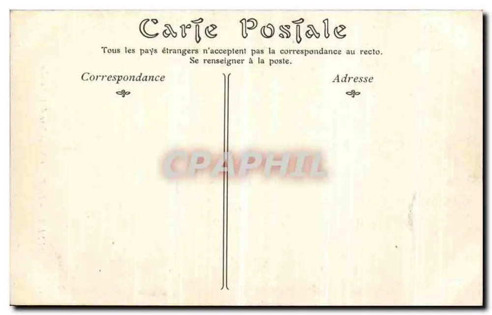 Senlis — Ruinen der Abtei la Victoire — ND Phot - Rückseite