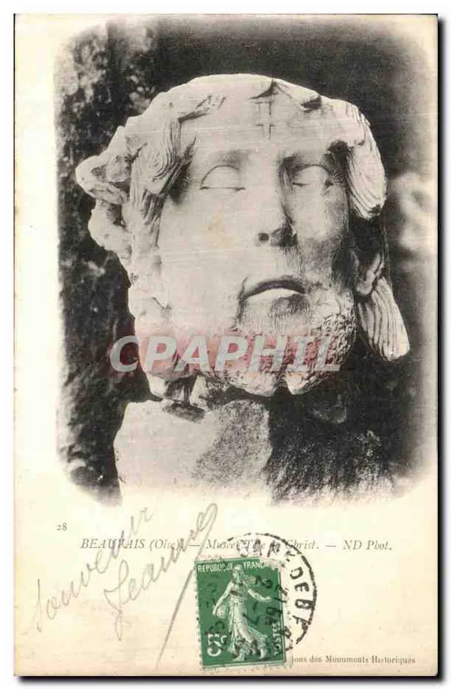 Beauchais (Oise) — Estátua de Cristo — Museu dos Monumentos Históricos - Frente