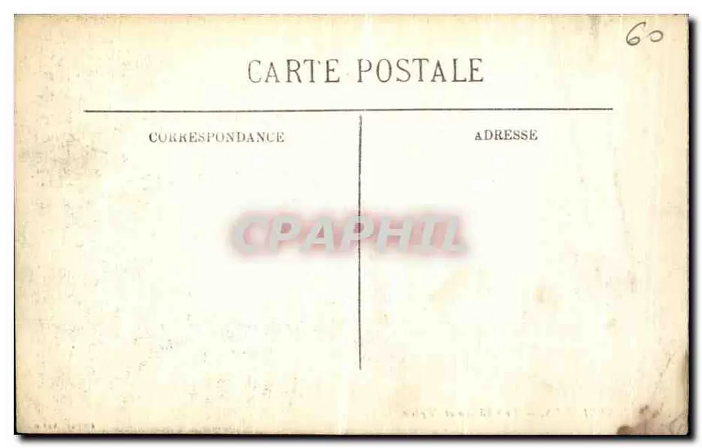 Pierrefonds — Il Castello e la Chiesa — Edizione Varin, n°5 - Verso