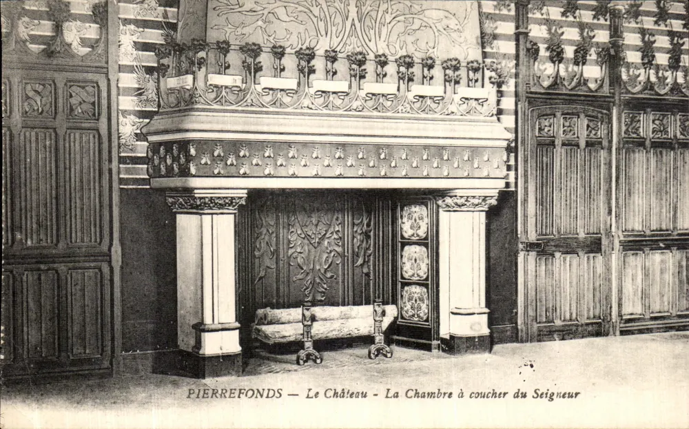 PierreFonds — Das Schloss — Das Schlafzimmer des Herrn - Vorderseite