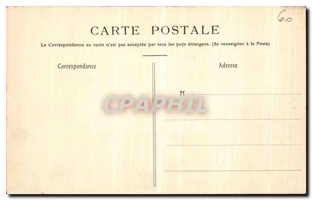 Pierrefonds (Oise) — O Castelo (visão tirada do Lago) — La Fonte-Milon, n° 344 - Verso