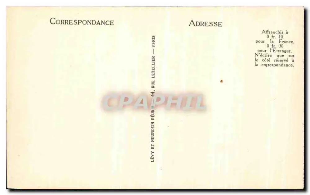 Pierrefonds — Säulenreihe und Cour d'honneur — LL - Rückseite