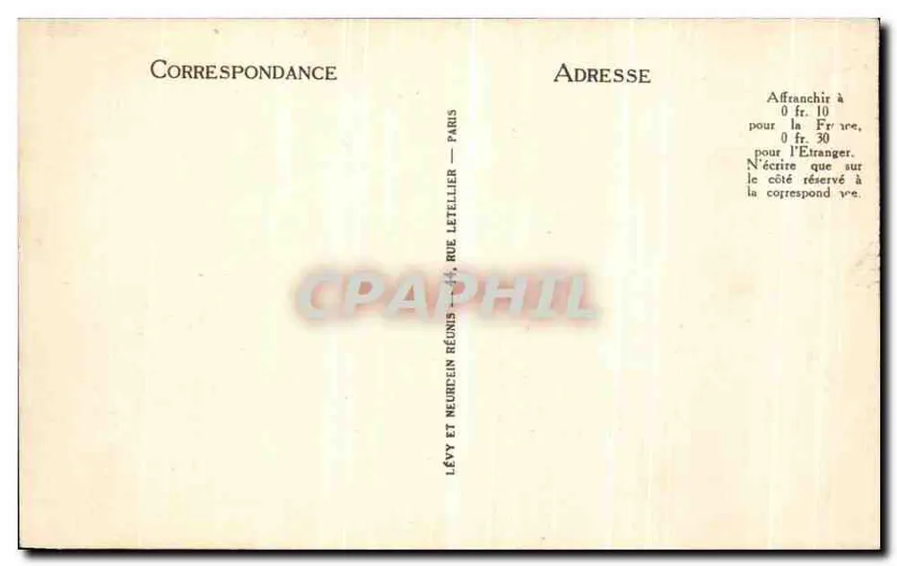 Pierrefonds — O Castelo - A Capela — LL - Verso