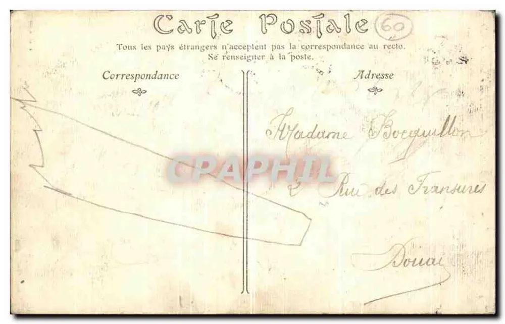 Compiègne — A Igreja de Santo Antônio — Editor não identificado - Verso