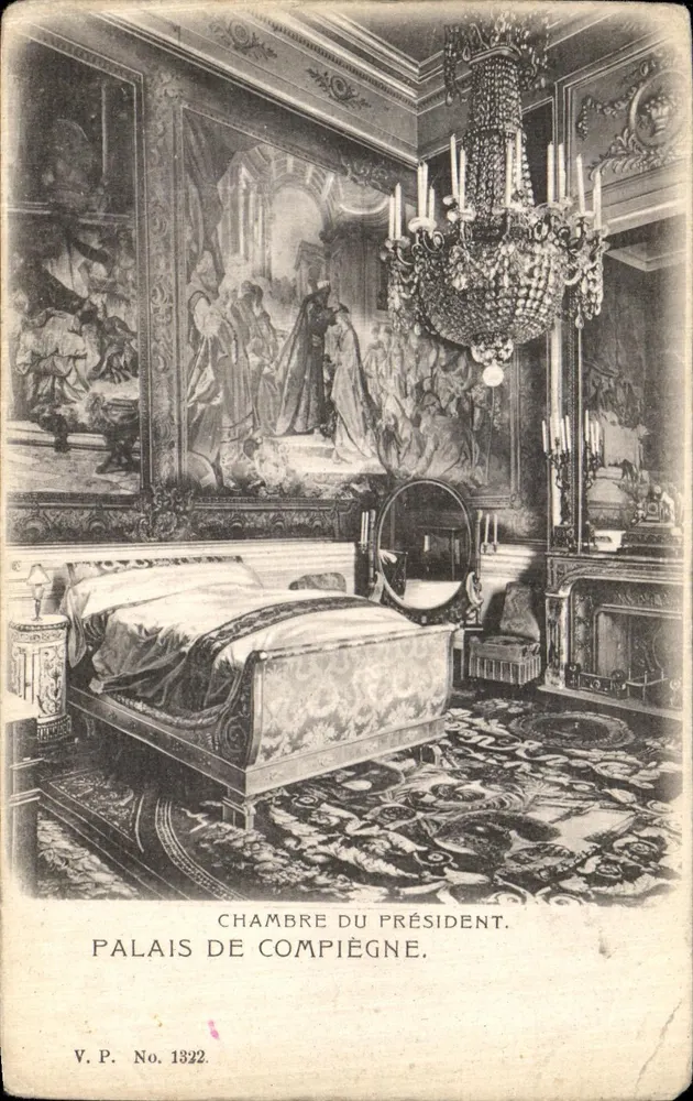 Kamer van de President — Paleis van Compiègne — V.P. Nr. 1322 - Voorkant