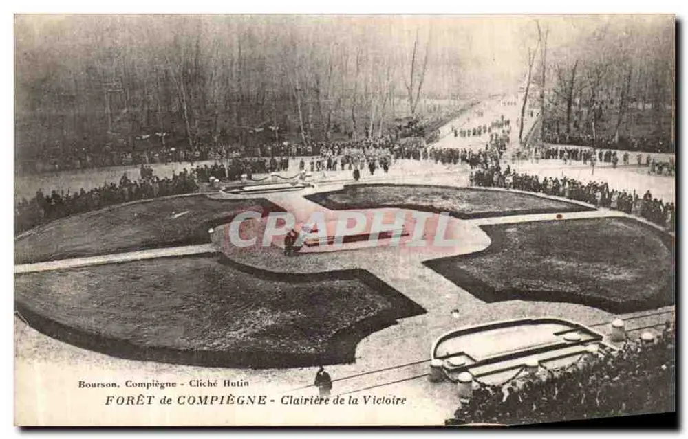 Floresta de Compiègne - Clarity da Vitória — Cliché Hutin - Frente
