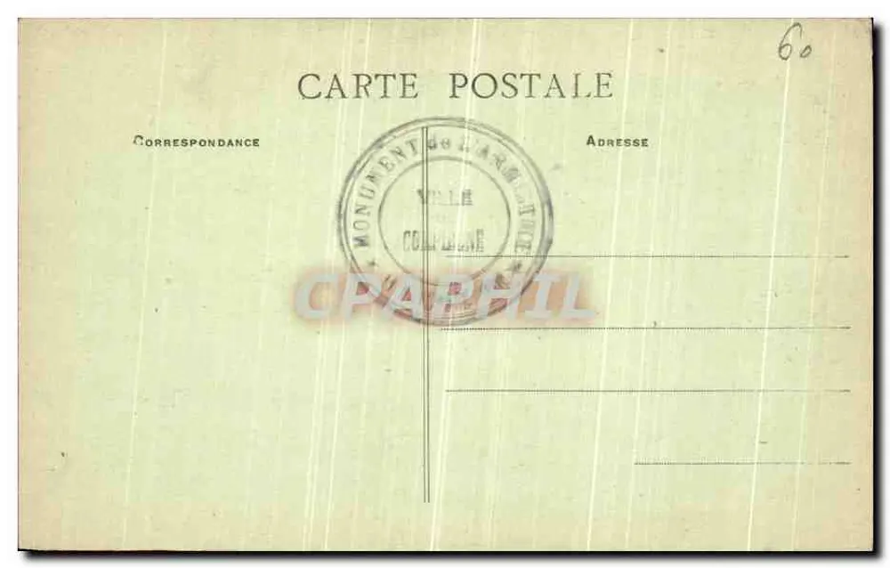 Floresta de Compiègne - Clarity da Vitória — Cliché Hutin - Verso