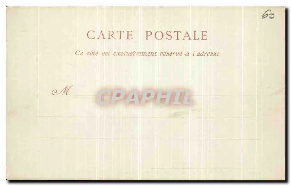 Compiègne — Empfangsfeier des Zaren (September 1901), der Abmarsch zur Übung — ND Phot - Rückseite