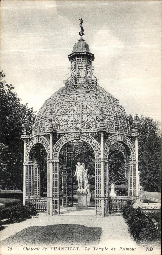 Castelo de Chantilly — Templo do Amor — ND - Frente