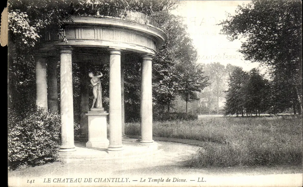 Il Castello di Chantilly — Il Tempio di Diana — LL. - Recto