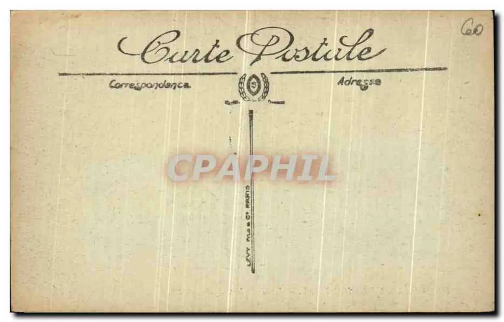 Castillo de Chantilly — Entrada de la Capilla — LL. - Reverso