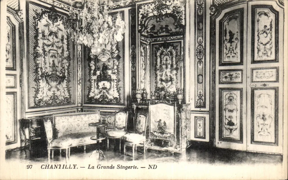 Chantilly — A Grande Singerie — ND - Frente