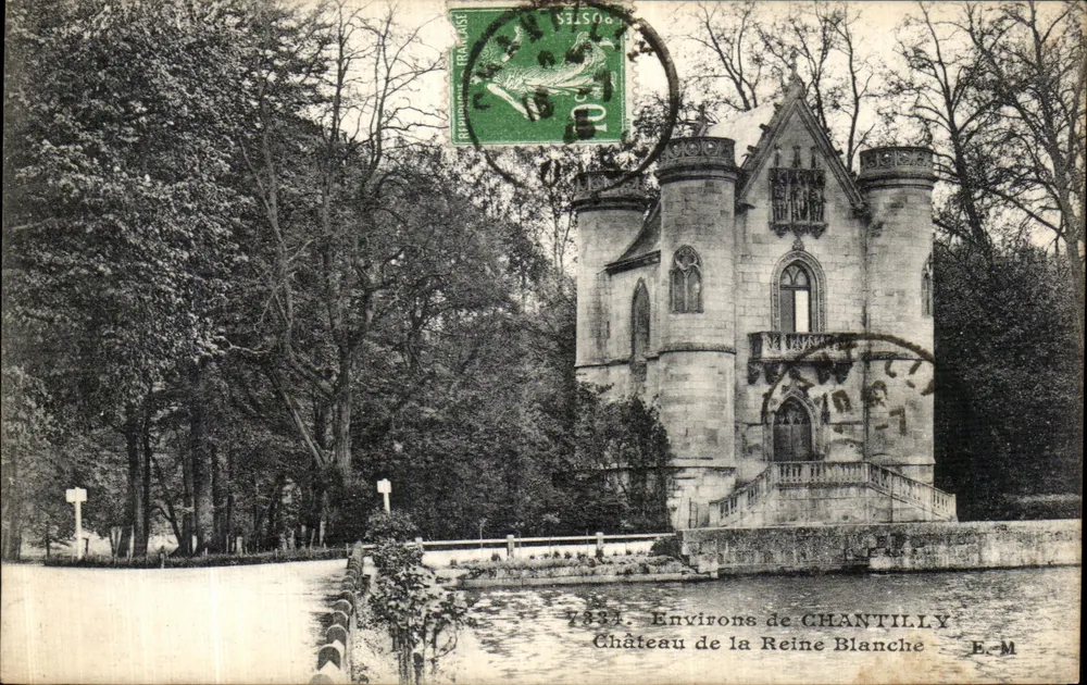 Umgebung von Chantilly — Schloss der Weißen Königin — E.M. - Vorderseite