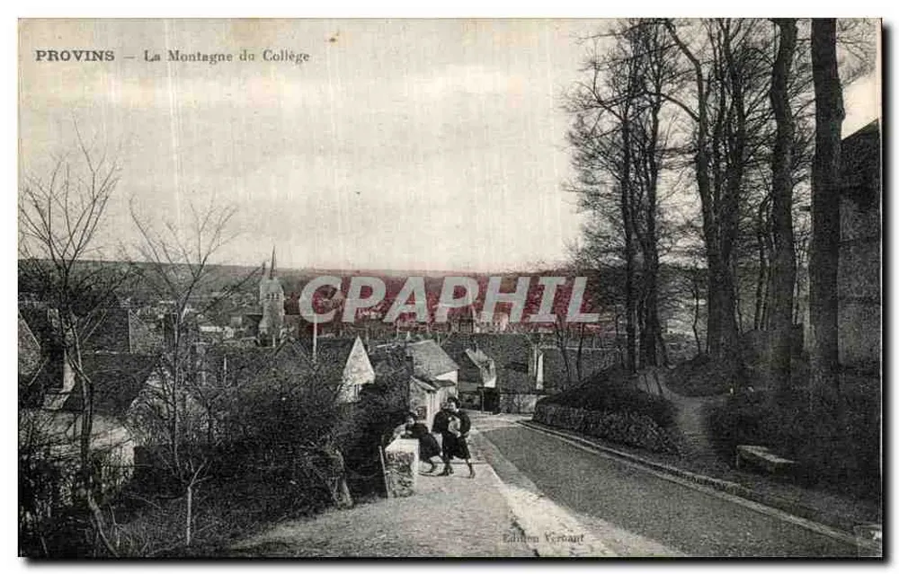 Provins — Der Berg des Colleges — Ausgabe Vermaut - Vorderseite