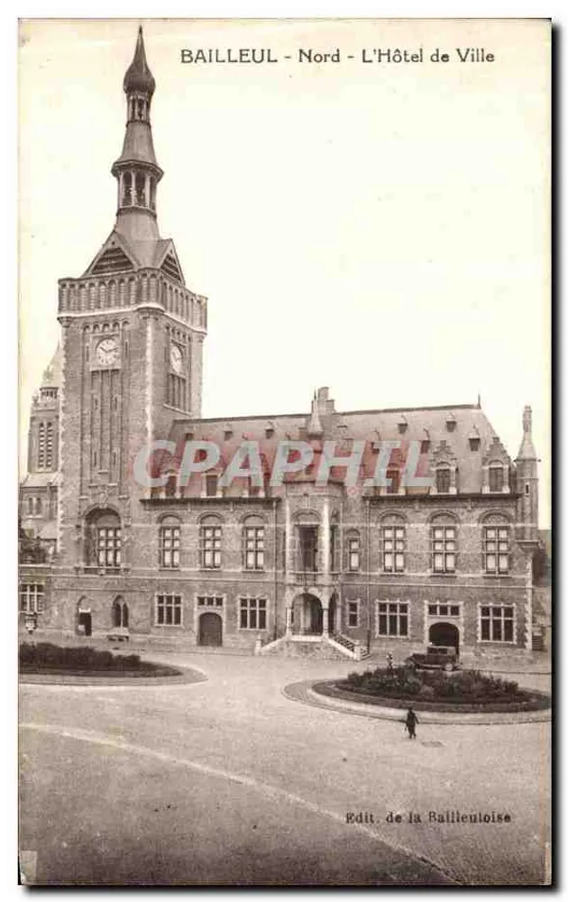 BAILLEUL - Nord - Das Rathaus — Edit. de la Bailleuise - Vorderseite