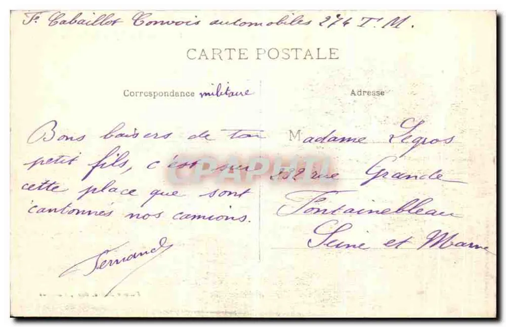 Bergues - Kerk van Sint-Maarten — Patoor-Achite, uitgave Bergues - Achterkant