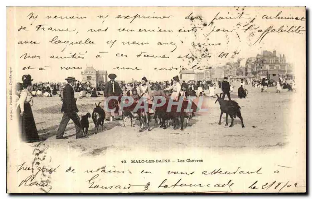 Malo-les-Bains — As Cabras — Foto Béla, Dunkerque - Frente