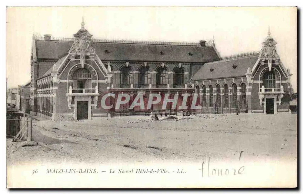 Malo-les-Bains — Das Neue Rathaus — LL. - Vorderseite