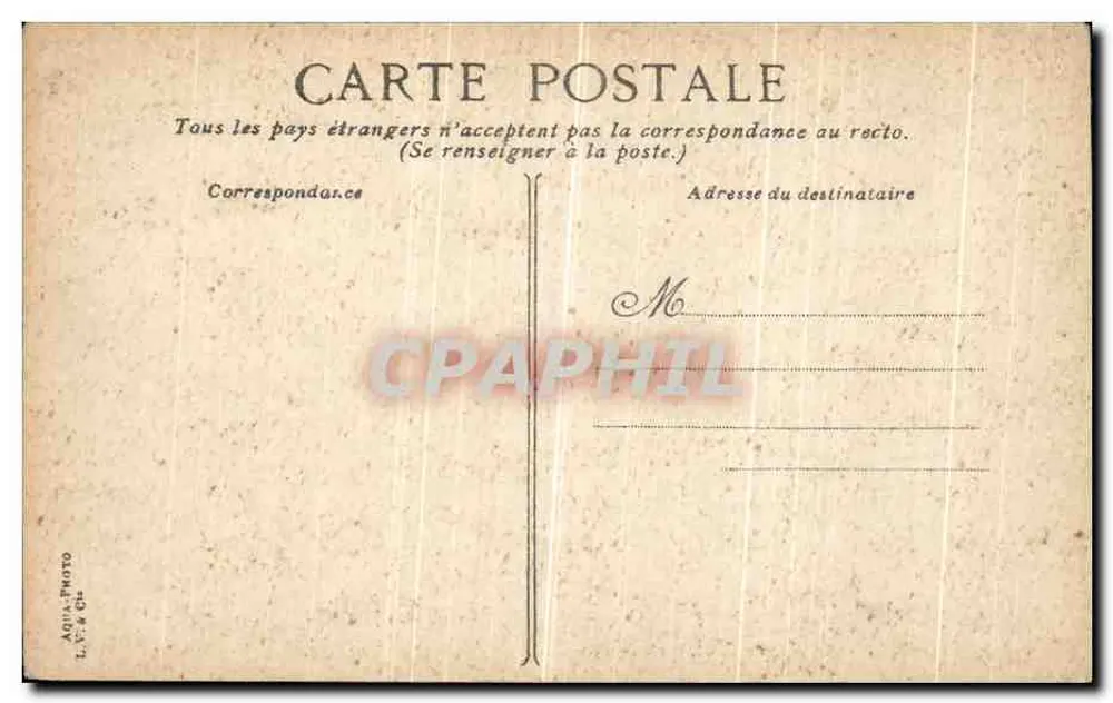 LILLE - Ansicht der Kirche des Heiligen Herzens — Verlag L. V. & Cie, Nr. 26 - Rückseite