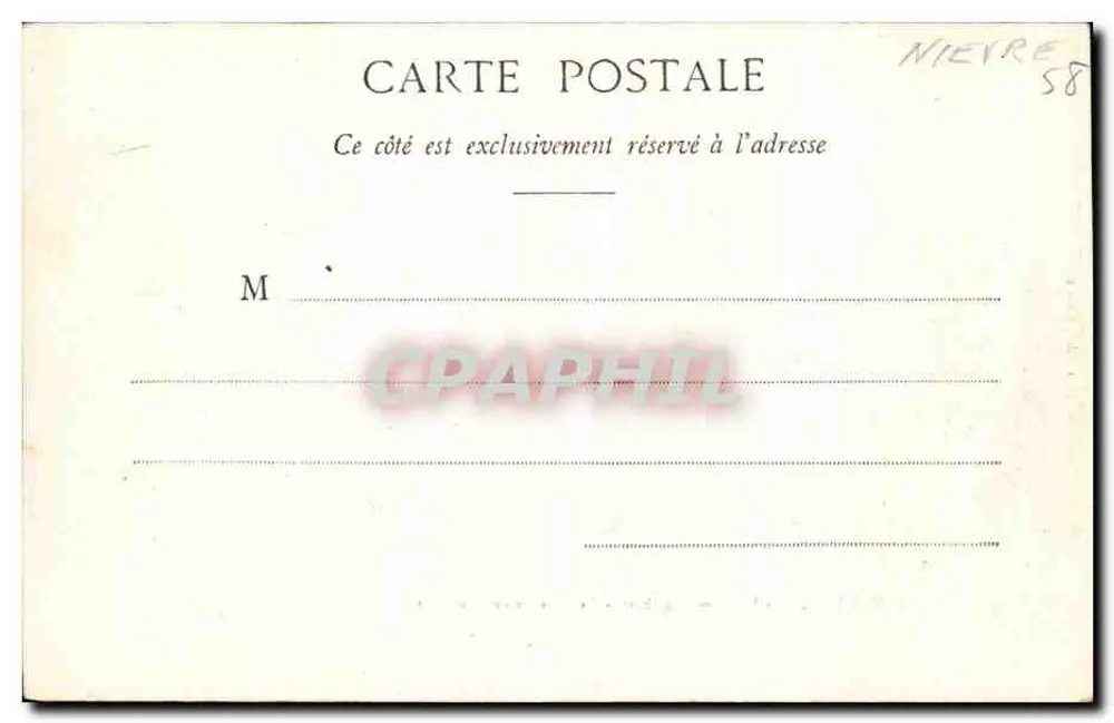 Limanton, perto de Moulin-Engilbert — O Barragem de Panneyot — Dessaigne, fot. - Add. (Champery) - Verso