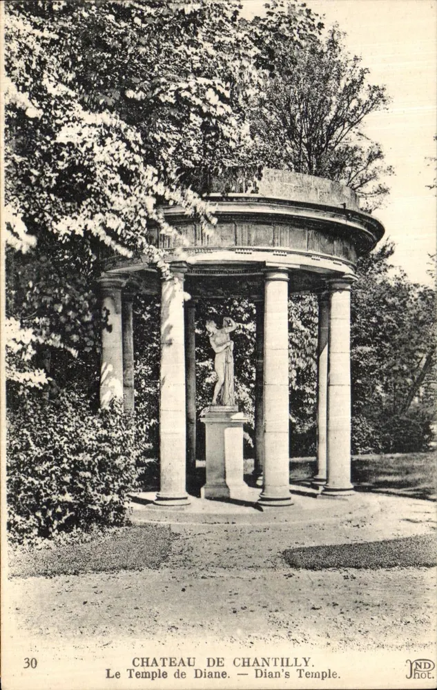 Het Tempel van Diana — Château de Chantilly — JND Phot. - Voorkant