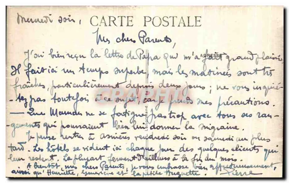 Pouguès-les-Eaux (Nièvre) — Park — Die äußeren Quellen und Bassin — Verlag Torcelin - Rückseite