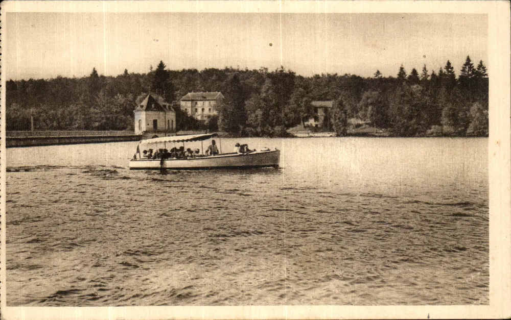 See der Settons — Morvan — Antike Ansichtskarte Art Truchot n°58 - Vorderseite