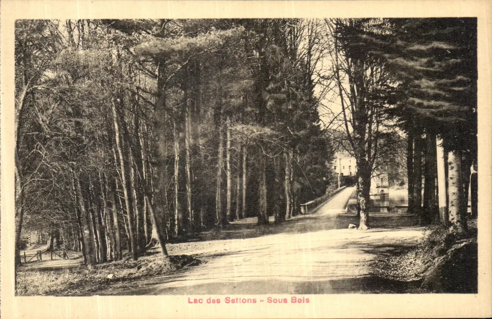 Lago dos Settions - Sob Bois — A. Bieger frères, Paris, Thénard - Frente
