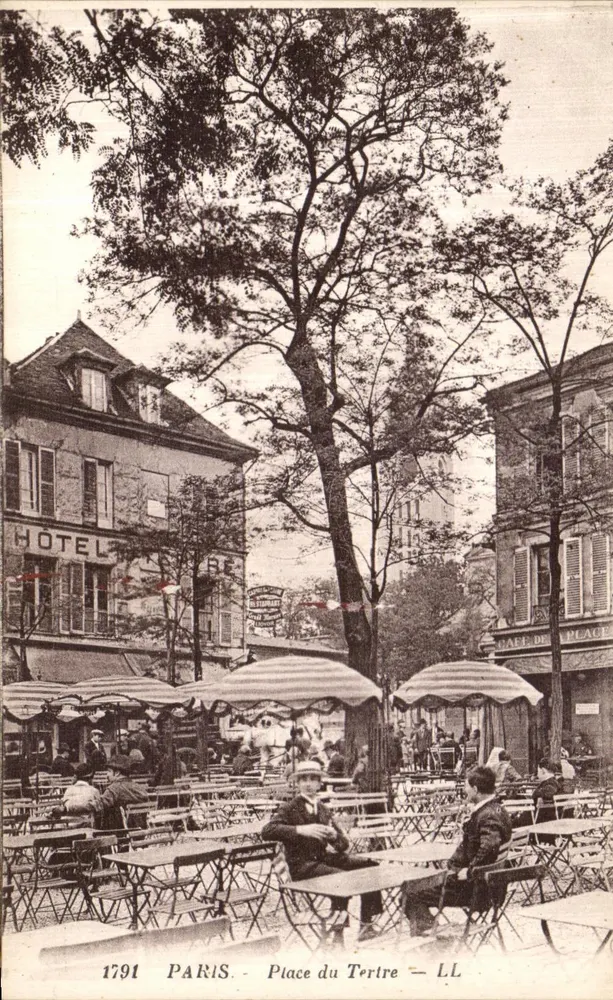 Place du Tertre — Paris — LL - Frente