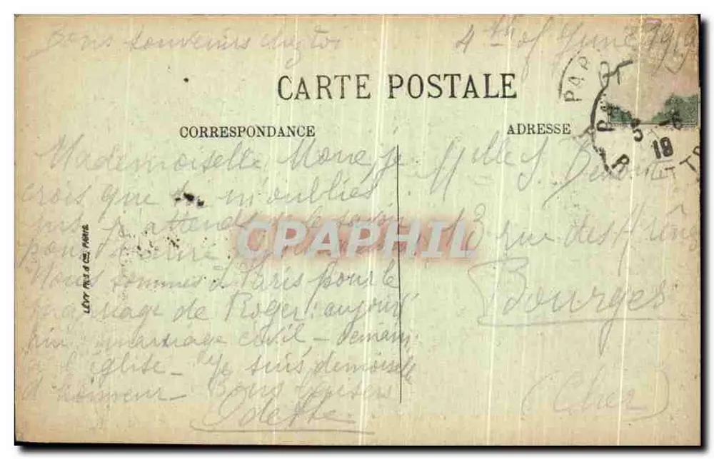 Parigi (VIe) — La Cour de l'École des Beaux-Arts — LL - Verso