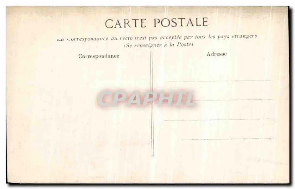 Cheia do rio Sena — Janeiro de 1910 — Esplanada dos Inválidos — Editora ELD, n° 284 - Verso