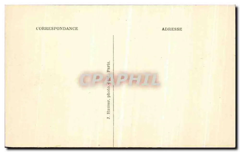Paris - Arc de Triomphe de l'Étoile - Die Grabstätte des 'Unbekannten Soldaten' — J.H. n°143 - Rückseite