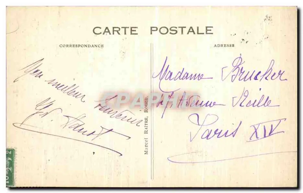 Rouen — Saint-Maclou — Ansicht von der Spitze - Rückseite