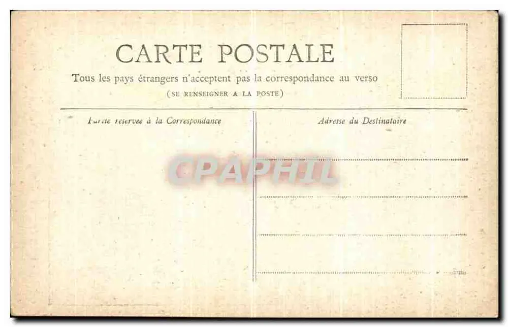 Paris — Ansicht von La Porte Saint-Denis — Collection Petit Journal - Rückseite