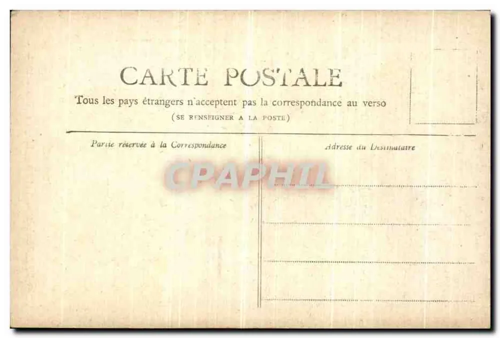 Paris — Ansicht der Kirche der Dreifaltigkeit — Sammlung Petit Journal - Rückseite