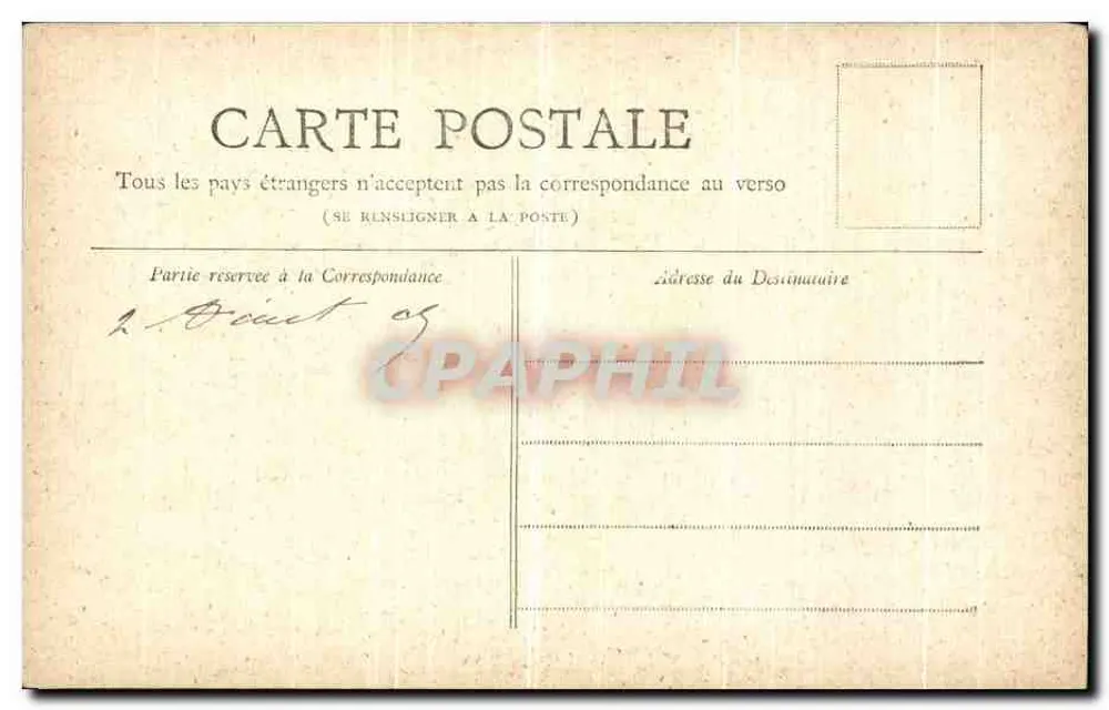 Val de Grâce — Paris — Sammlung Petit Journal - Rückseite