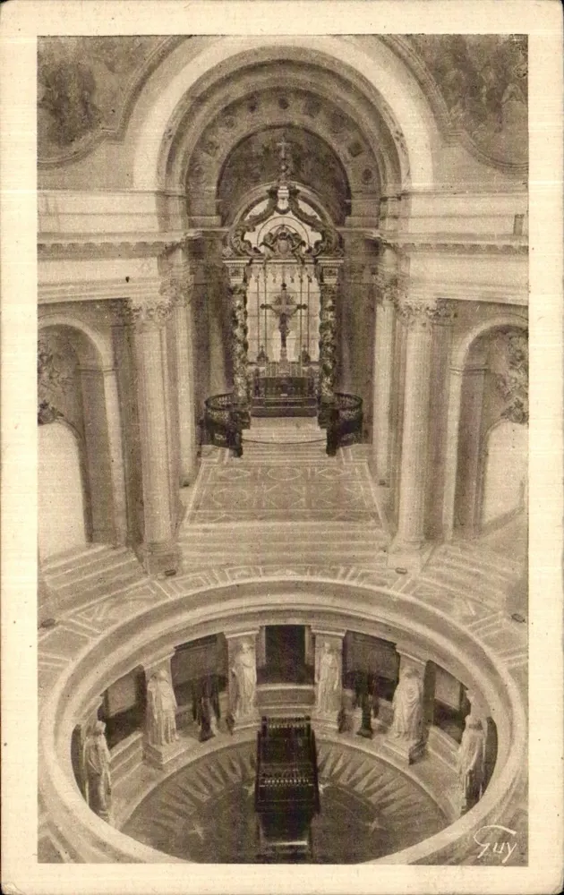Die Kapelle und das Grab Napoleons — Invalides — Art Editions GUY - Vorderseite