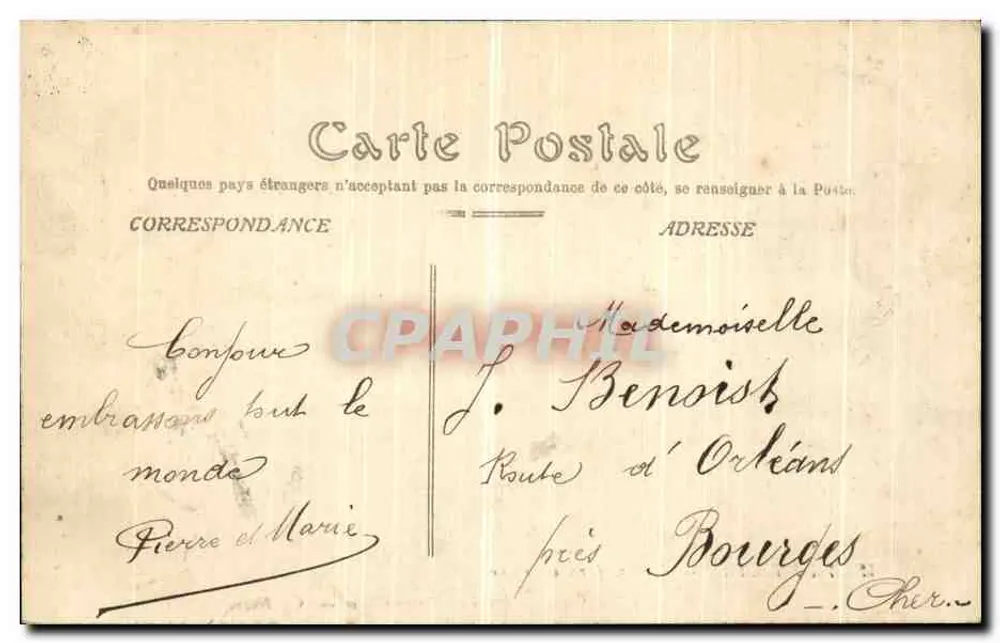 Überschwemmungen — Paris, Januar 1910 — Quai des Grands-Augustins — C. M. — n°120 - Rückseite
