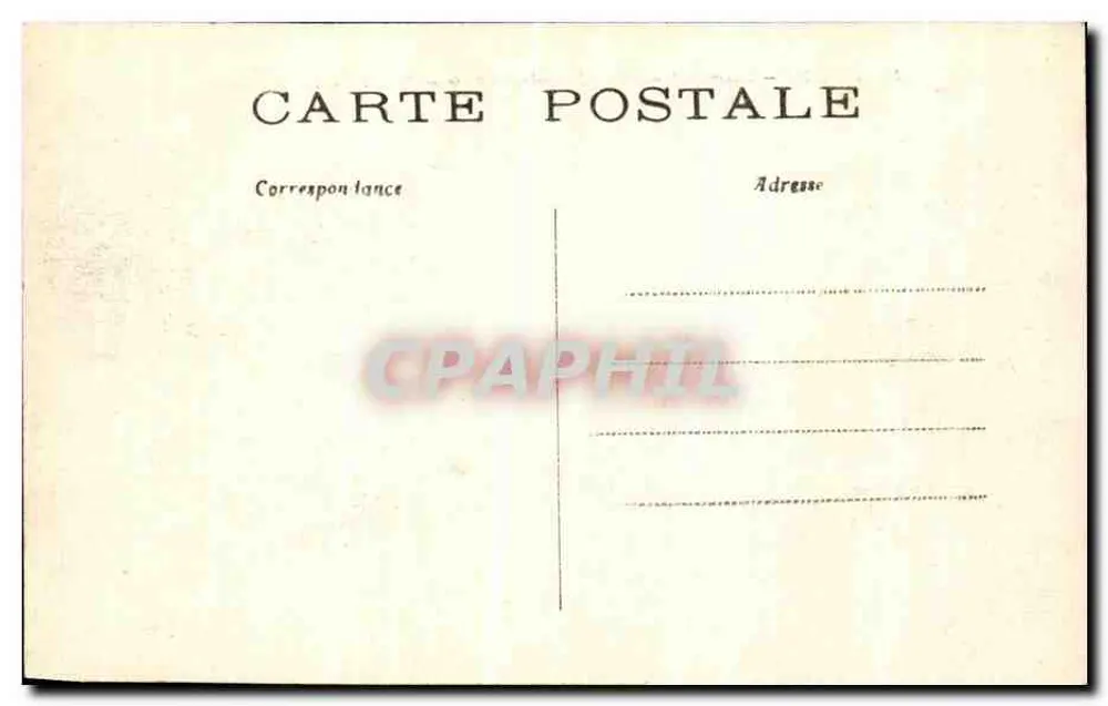 Paris — Überschwemmungen Januar 1910 — Quai de la Rapée — C. M. - Rückseite