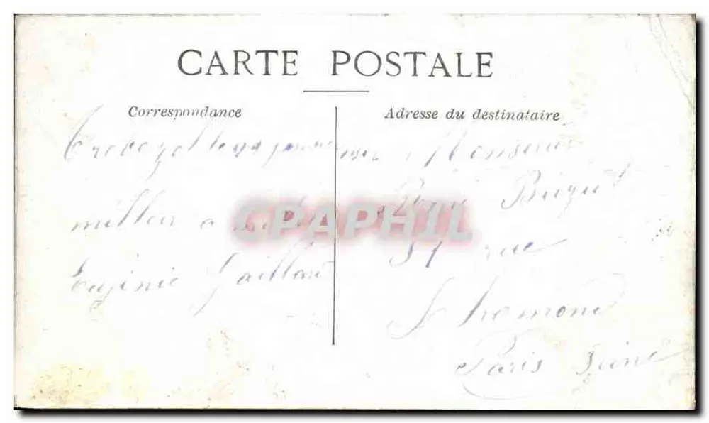 Paris inondé — Le long des Quais — éditeur LAPLE - Verso