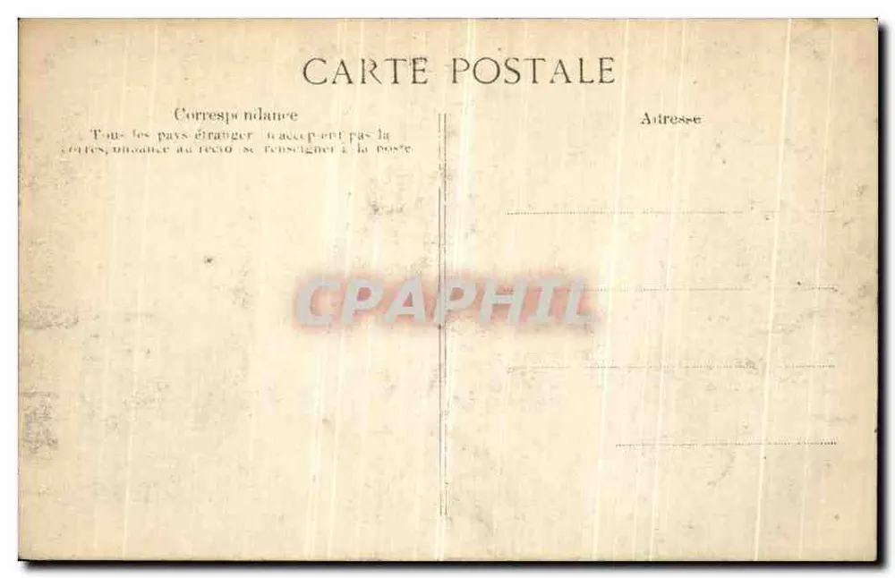 Flut der Seine — Paris - Palais d'Orsay - Legion of Honour — Verlag ELD - Rückseite
