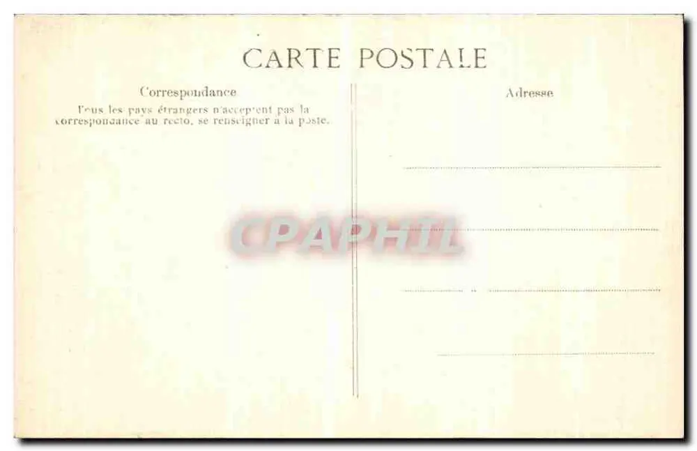 Crue de la Seine — Paris, Quai de Béthune — Le 30 Janvier 1910 - Verso