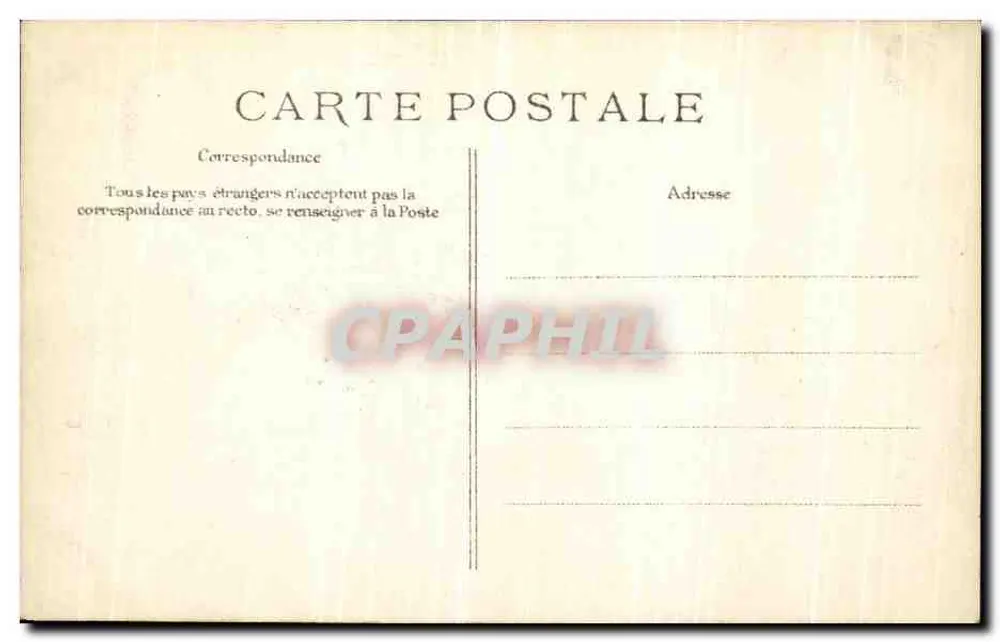 Überschwemmung der Seine — Paris — Verlag E.D. - Rückseite