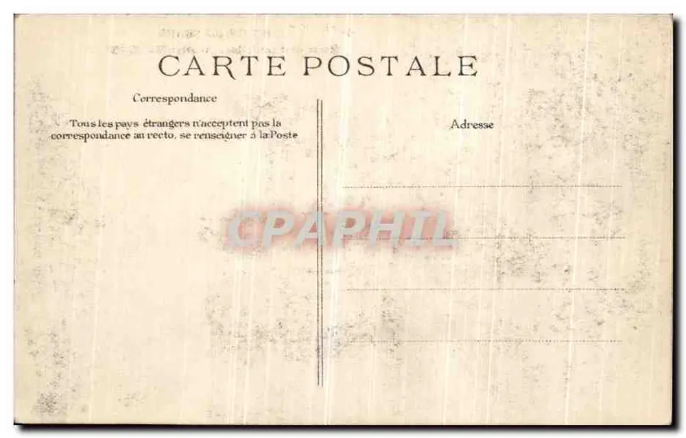 Überschwemmung der Seine — Paris - Die Brücke der Heiligen Väter — Verlag E.P.D. - Rückseite