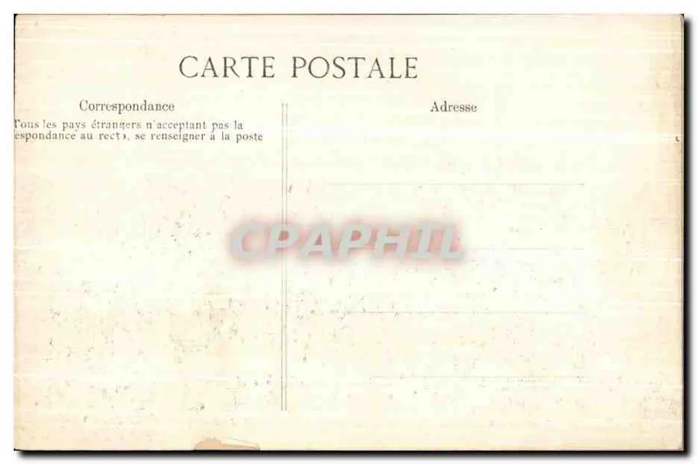 Überschwemmung der Seine — Paris — Pont de la Tournelle — Verlag E. D. — Nr. 10 - Rückseite
