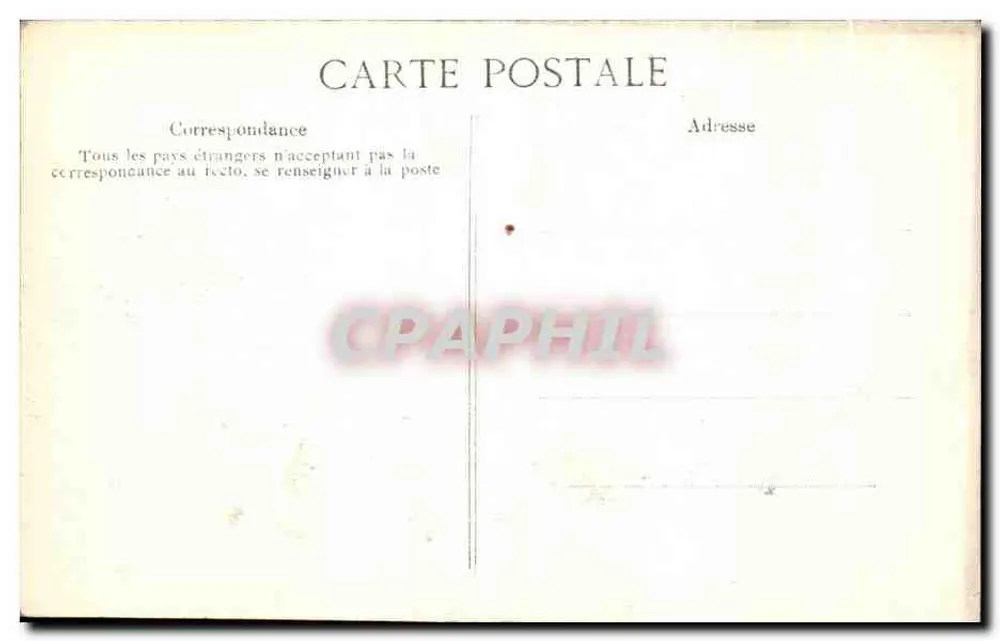 Paris - Die Anlegestelle und die Cité — Die Überschwemmung der Seine — Verlag E.P.D. - Rückseite