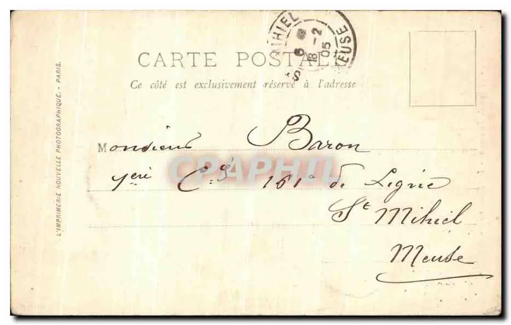 Paris - Der Bois de Vincennes - See Daumesnil - Île de Bercy - L.L. - n°535 - Rückseite
