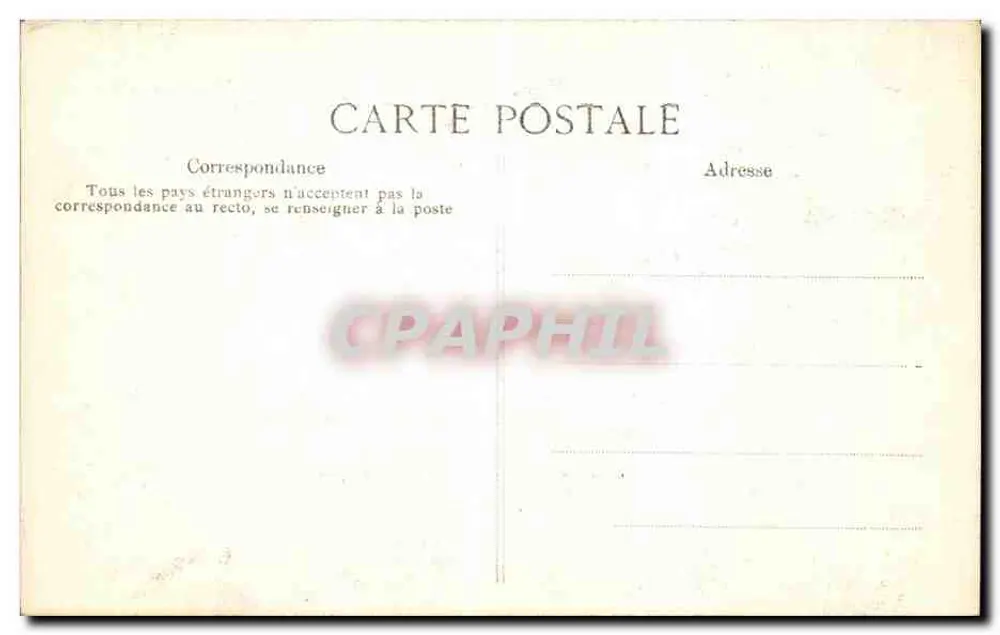 Flut der Seine — Paris, Rue des Chantiers — 30. Januar 1910 - Rückseite