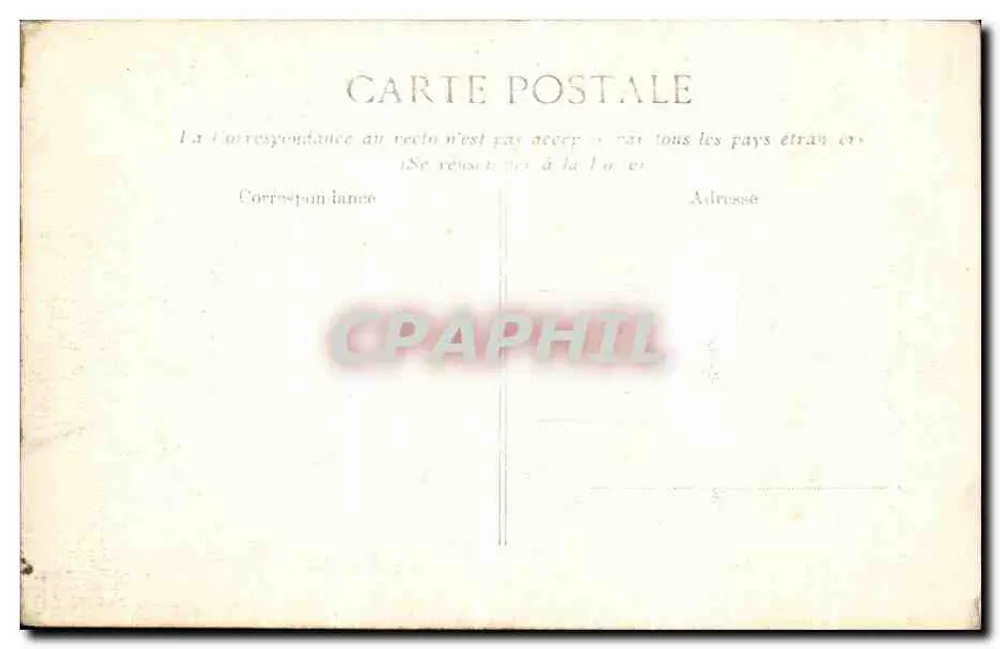 Flut der Seine — Paris - Avenue d'Aumèsril — Verlag ELD - Rückseite