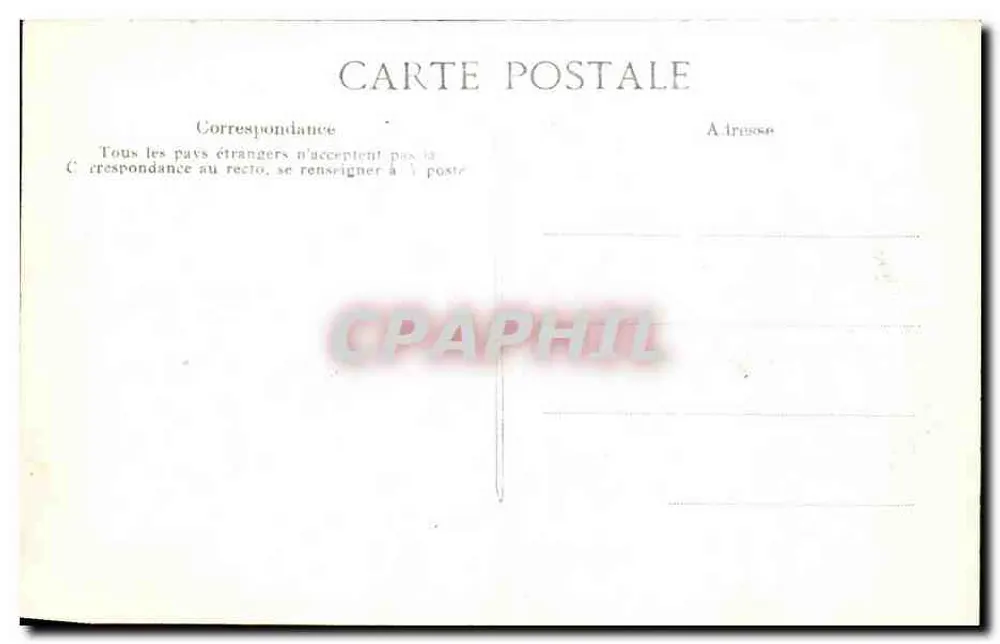 Flut der Seine — Paris - Die Rue de Lyon — E.P.D. - Rückseite